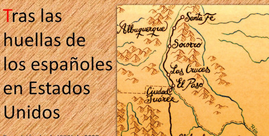 Cartel promocional de la exposición Leguas a caballo