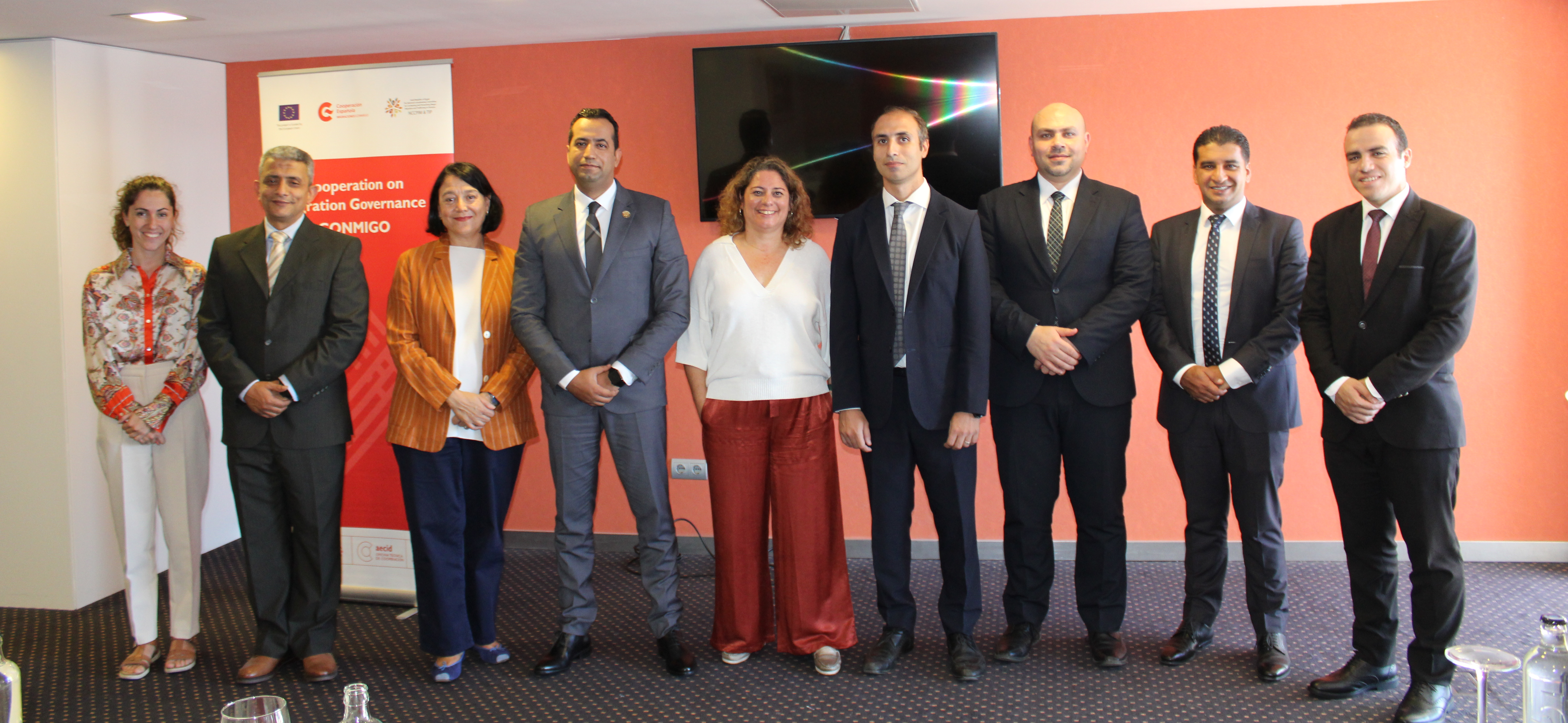 Funcionarios egipcios conocen en Las Palmas el sistema de gestión migratoria