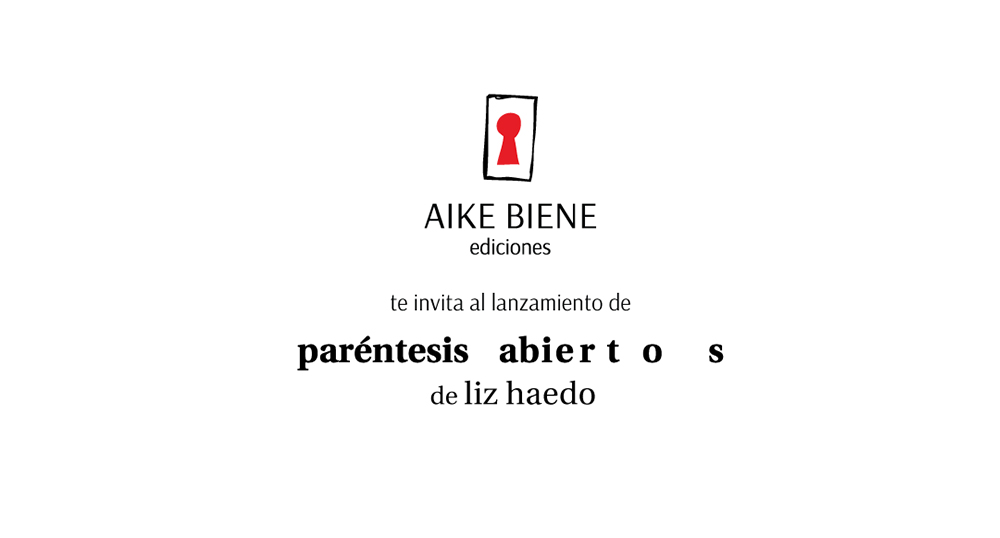 PRESENTACIN LIBRO PARNTESIS ABIERTOS DE LIZ HAEDO