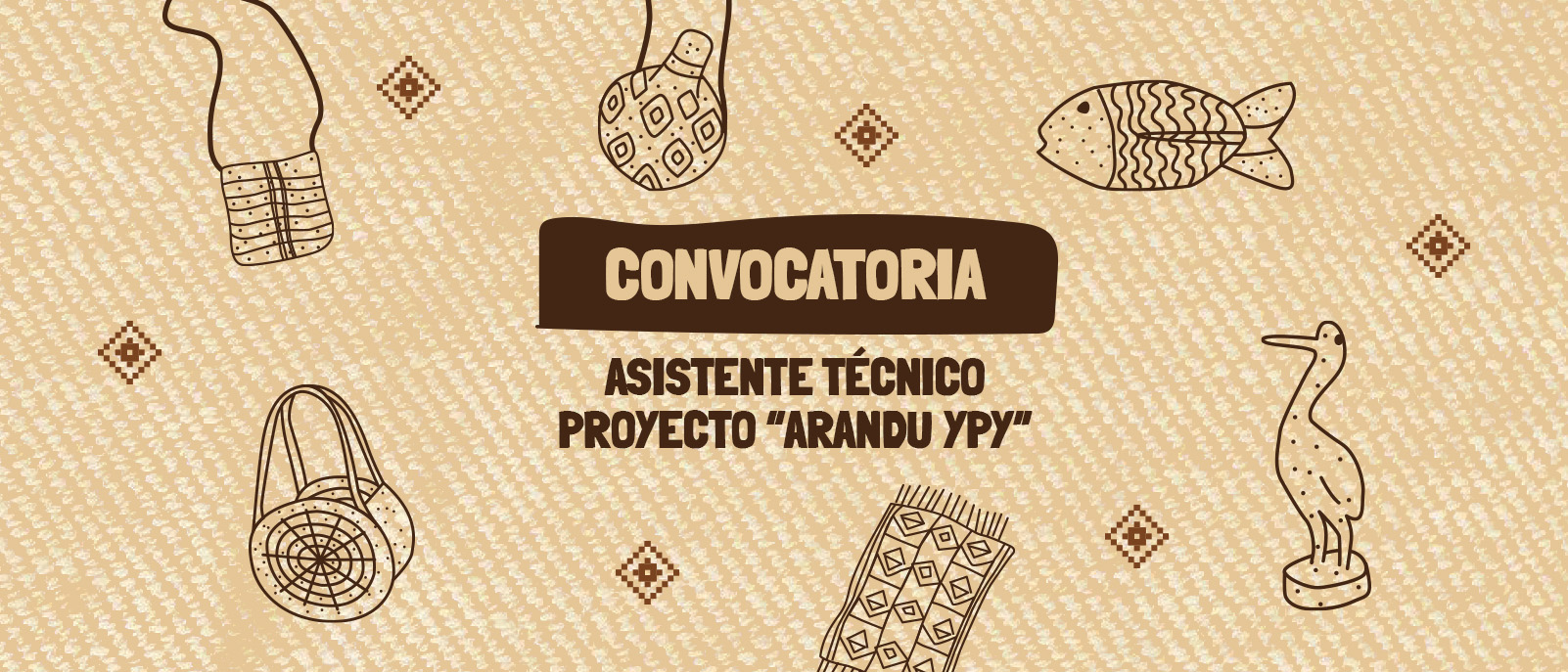 Convocatoria a servicios de asistente Proyecto Arandu Ypy