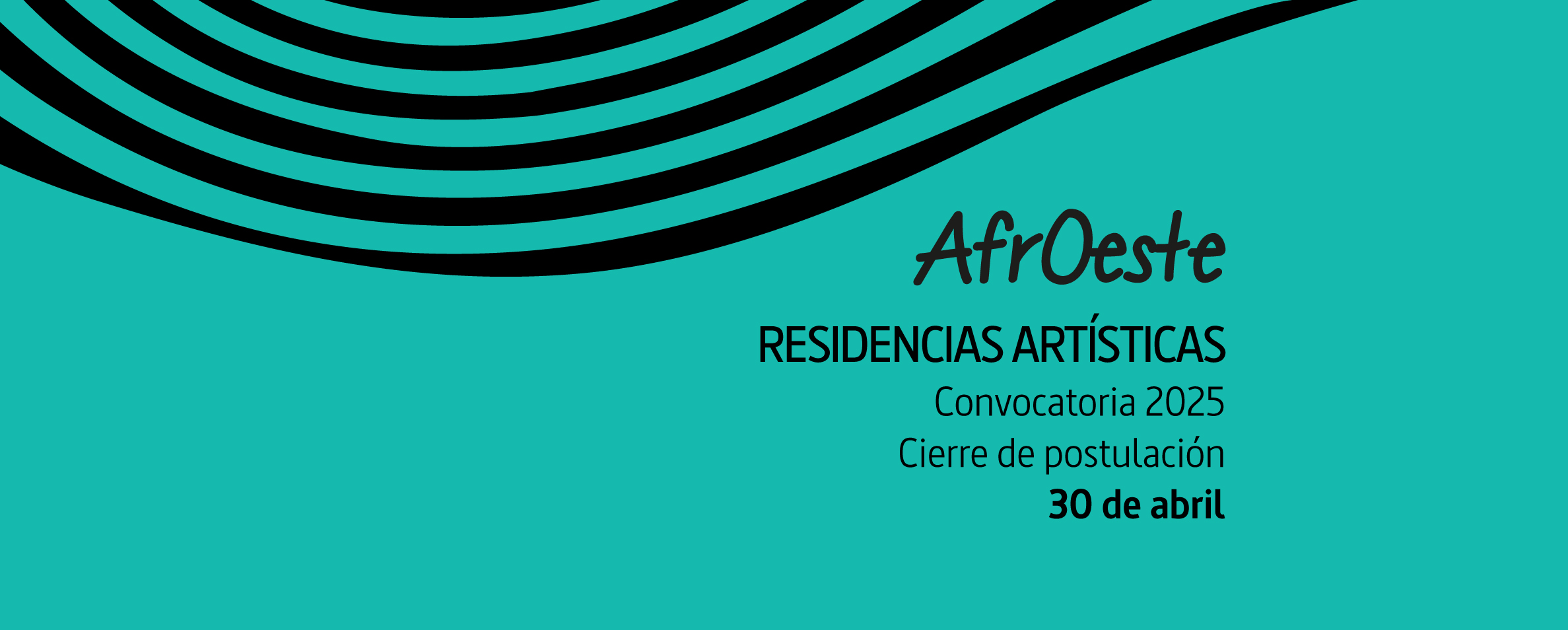 Convocatoria Residencias artsticas AfrOeste