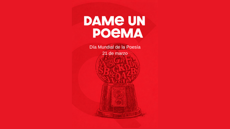 "Dame un poema": un dispensador digital de versos, en el Día Mundial de la Poesía