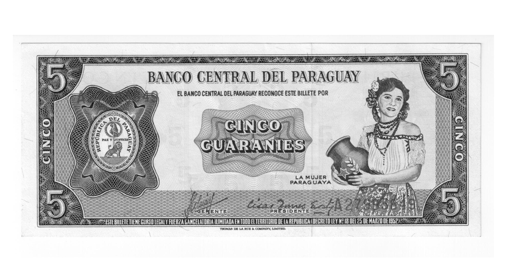 LA MUJER PARAGUAYA EN MONEDAS Y BILLETES