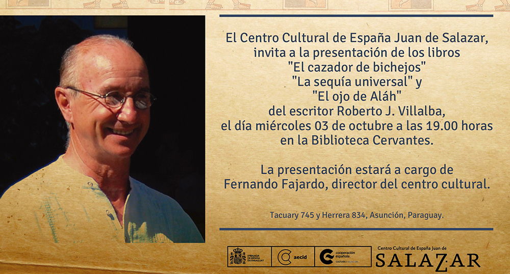 PRESENTACIN DE LOS LIBROS EL CAZADOR DE BICHEJOS LA SEQUA UNIVERSAL Y EL OJO DE ALH