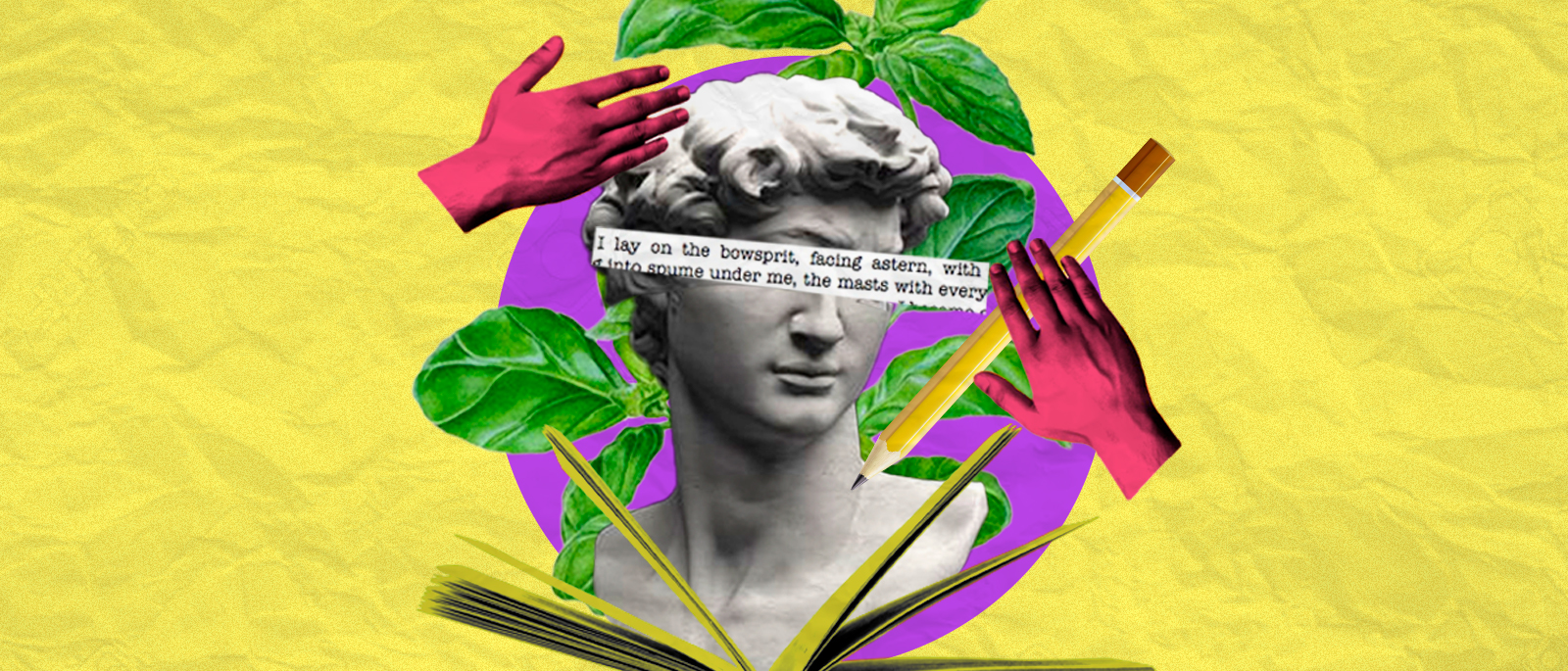 Poco puede la lluvia con las palabras Poesa grfica con diseo y arte