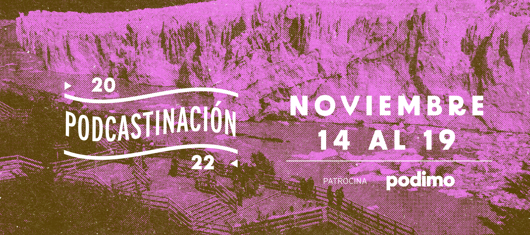 Ficciones Sonoras en vivo en el Festival de Podcastinacin