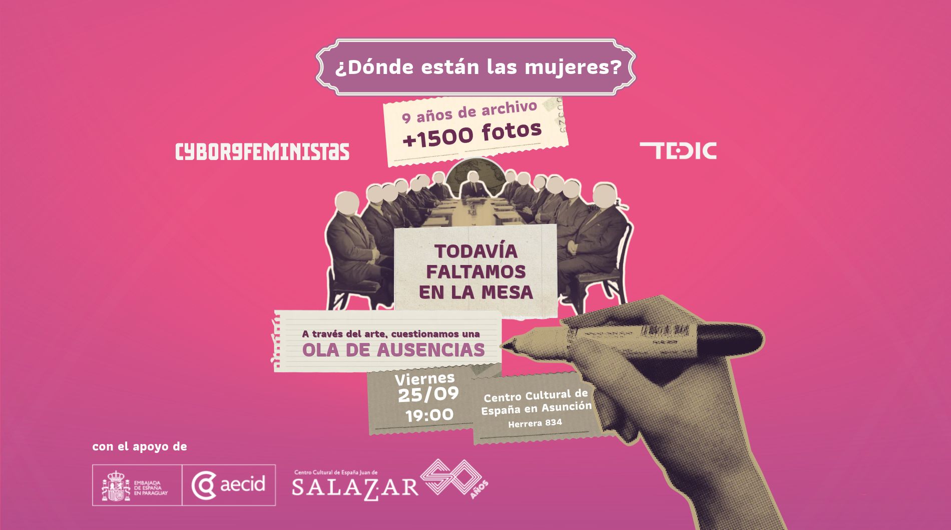 ¿Dónde están las mujeres?
