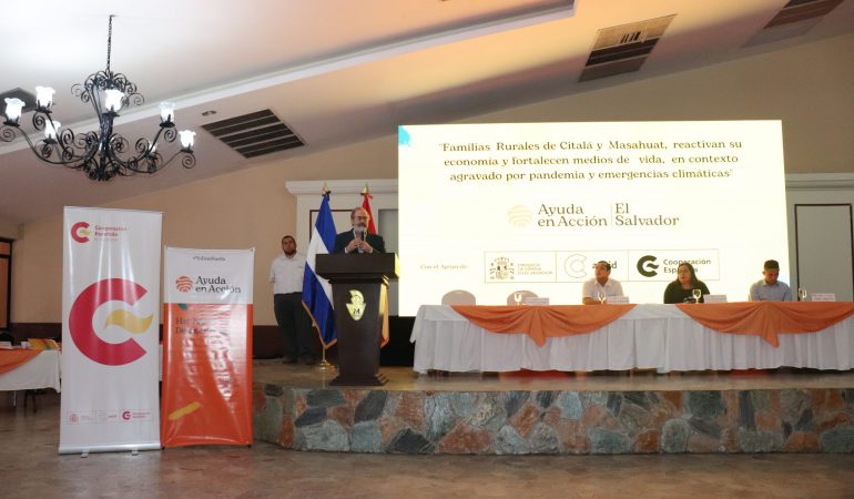 El proyecto salvadoreño \u201cFamilias Rurales de Citalá y Masahuat\u201d hace balance de su primer año de trayectoria  