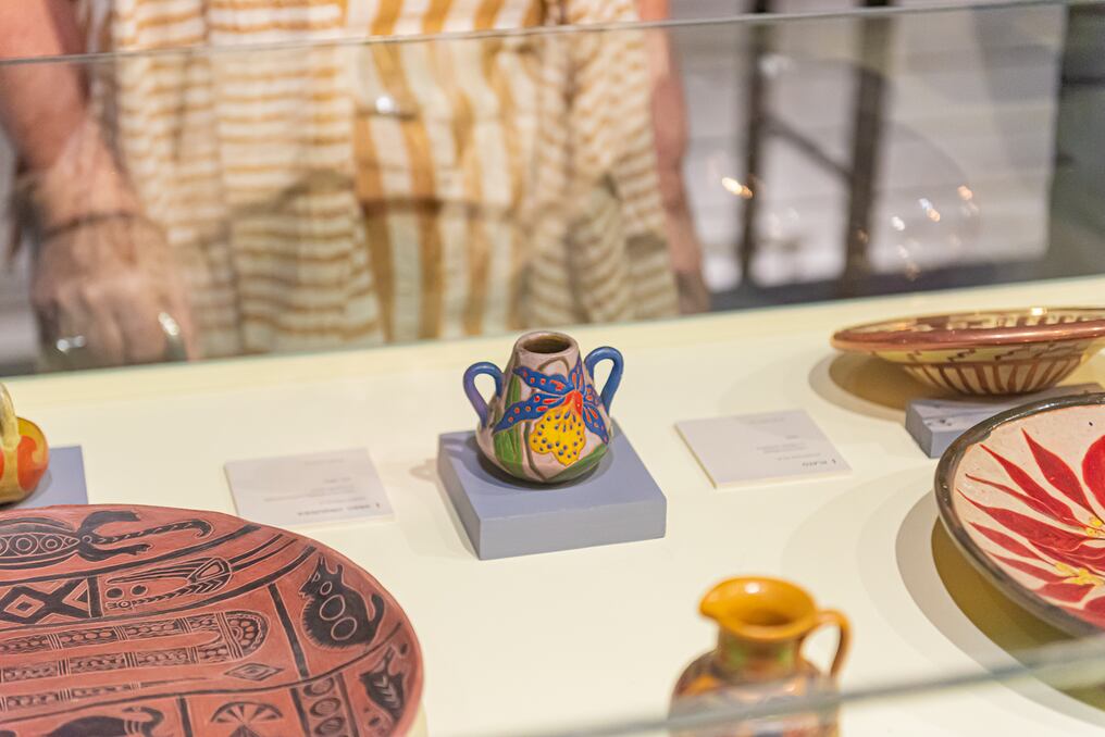 Colección en el museo